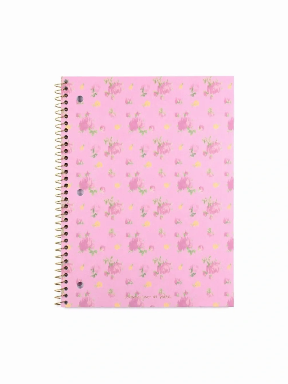 LoveShackFancy Notebook & Blooming Heirloom Flat Zip Pencil Case